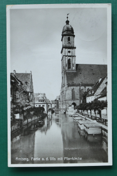 AK Amberg / 1933 / Vilss / Pfarrkirche / Gebäude